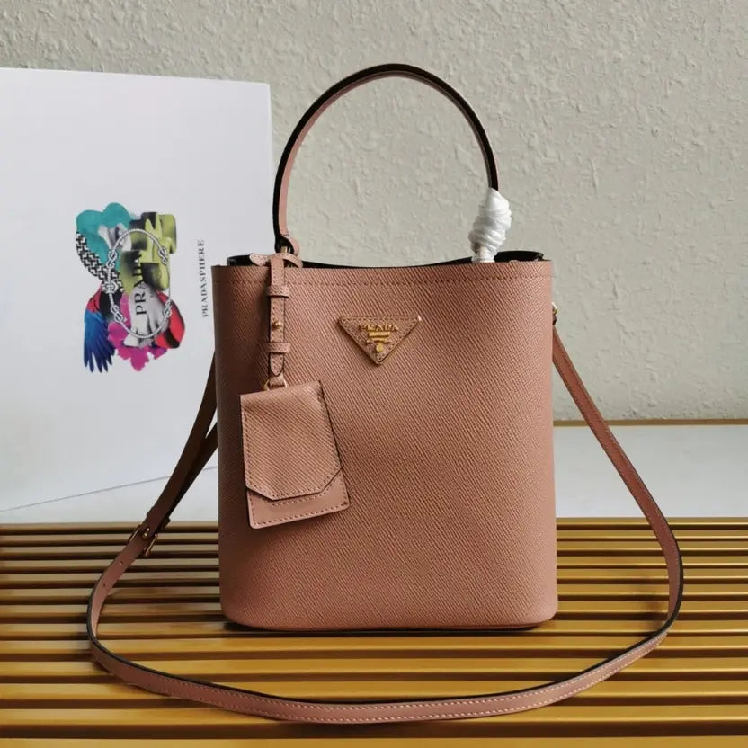 Boutique Quality || Prada Powder Medium Panier Bag