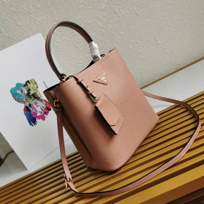 Boutique Quality || Prada Powder Medium Panier Bag