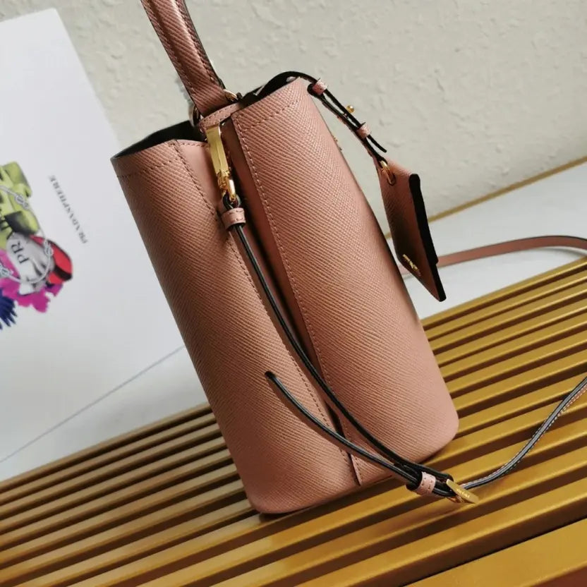 Boutique Quality || Prada Powder Medium Panier Bag