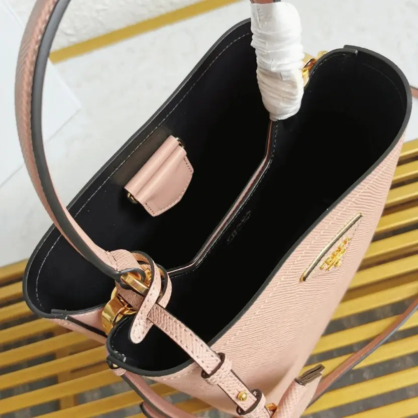 Boutique Quality || Prada Powder Medium Panier Bag