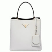 Boutique Quality || Prada White Medium Panier Bag