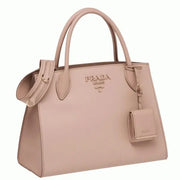 Boutique Quality || Prada Monochrome Medium Bag in Nude