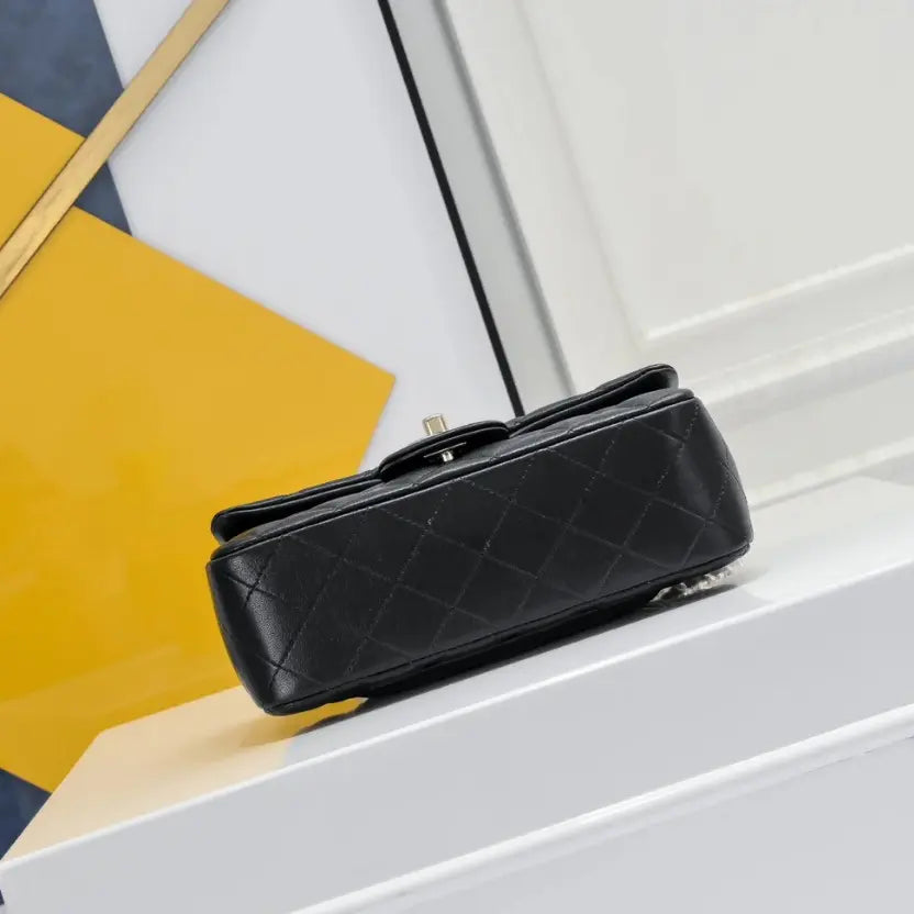 Boutique Quality || Chanel Double C Handle Cap Bag in Black