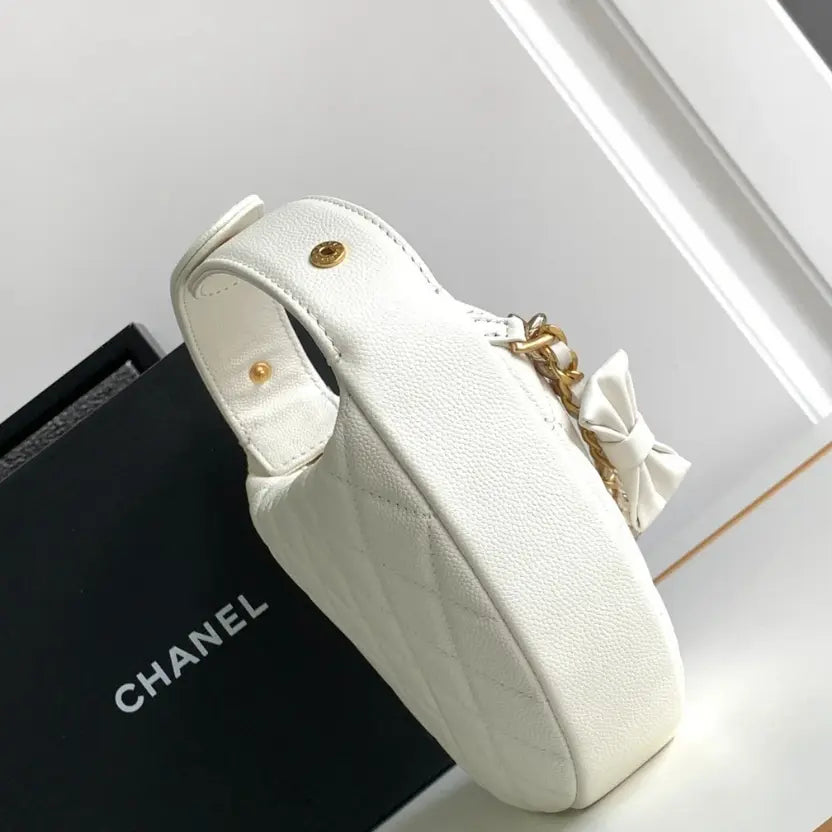 Boutique Quality || Chanel 24SS New Hula Hoop Bag in White