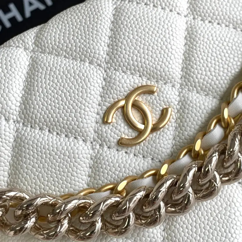 Boutique Quality || Chanel 24SS New Hula Hoop Bag in White