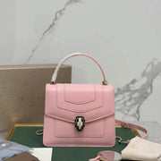 Boutique Level Quality || Bvlgari Serpenti Forever Wristlet Accordion Bag in Pink