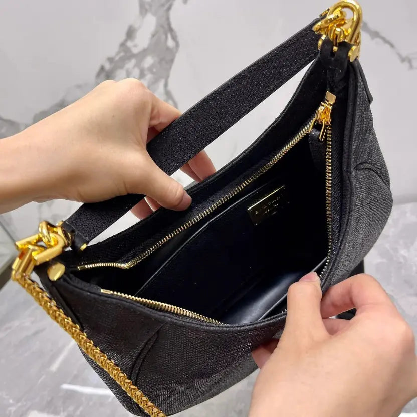 Boutique Level Quality || Bvlgari SERPENTI ELLIPSE Large Crossbody Bag in Black