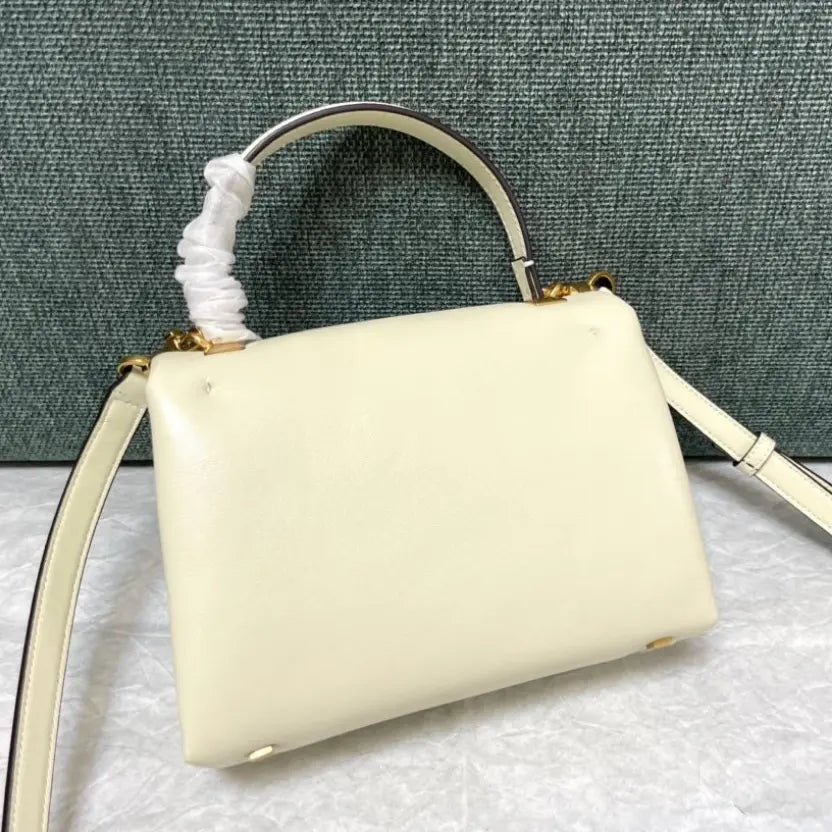 Boutique Level Quality || Valentino Garavani One Stud Small Handbag in Off-White