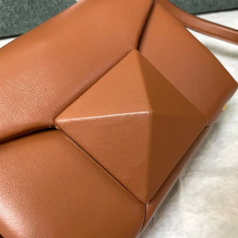 Boutique Level Quality || Valentino Garavani Mini One Stud Handbag in Brown