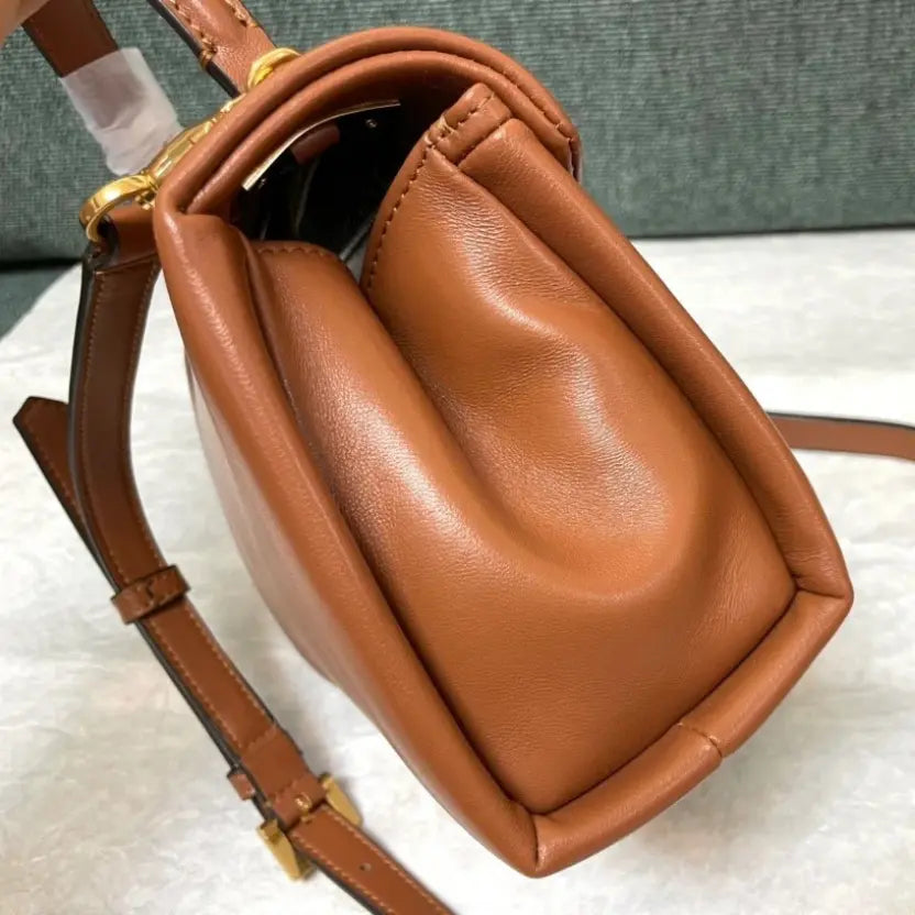 Boutique Level Quality || Valentino Garavani Mini One Stud Handbag in Brown