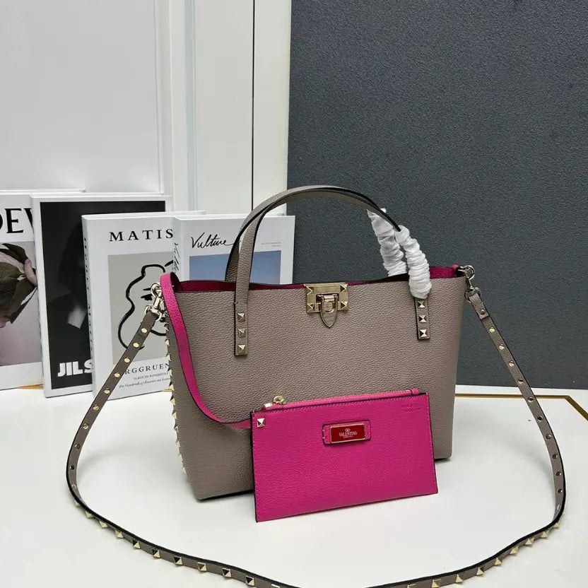Boutique Level Quality || Valentino Garavani calfskin tote bag