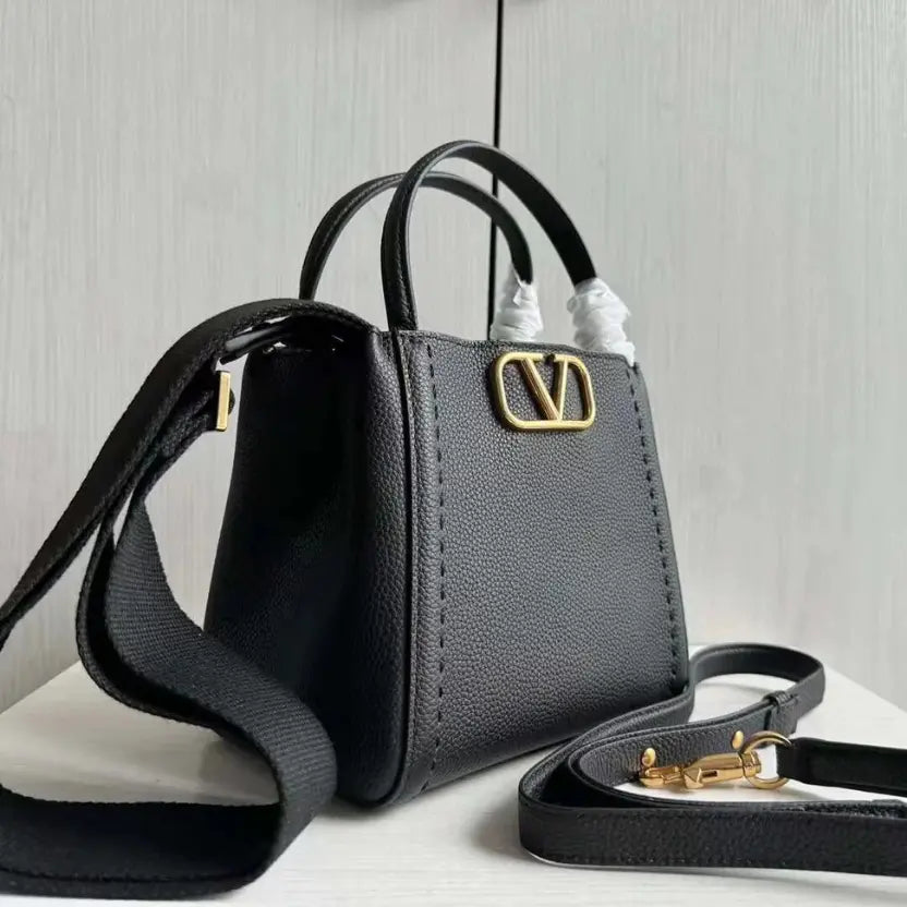 Boutique Level Quality || Valentino Garavani Alltime Small Handbag in Black
