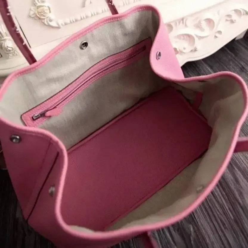 Boutique Quality || Pink Hermes Garden Party 30cm Chic Tote