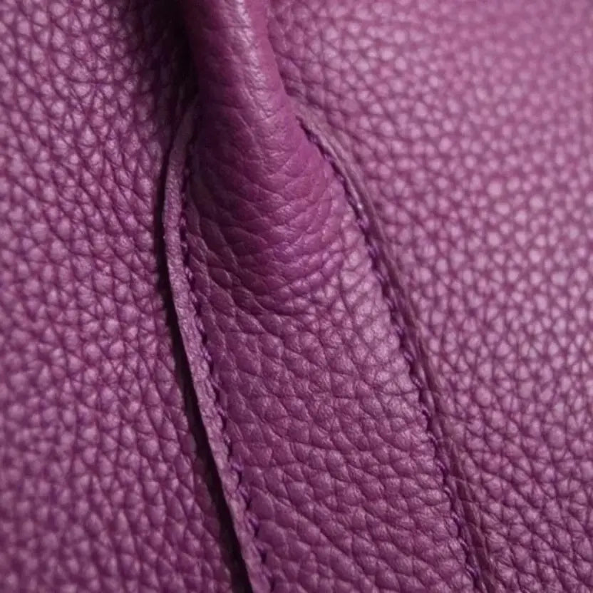 Boutique Quality || Purple Hermes Garden Party 36cm Tote with Bold Hue