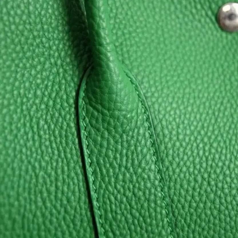 Boutique Quality || Bamboo Color Luxury Hermes Garden Party 30cm Modern Tote
