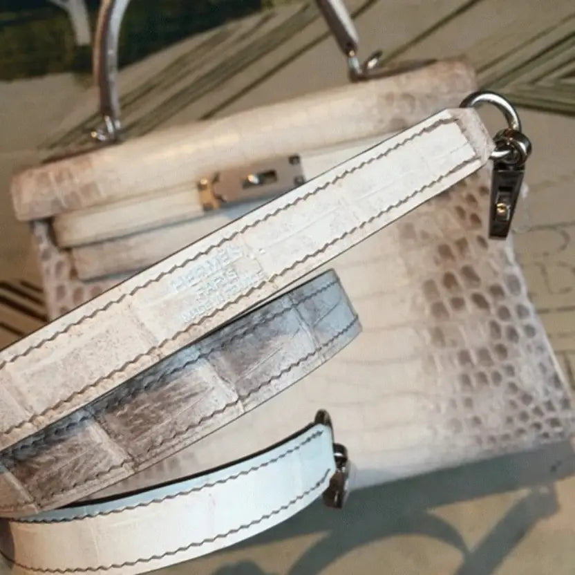 Boutique Quality || Himalaya Niloticus Crocodile Hermes Kelly 28cm Rare Edition