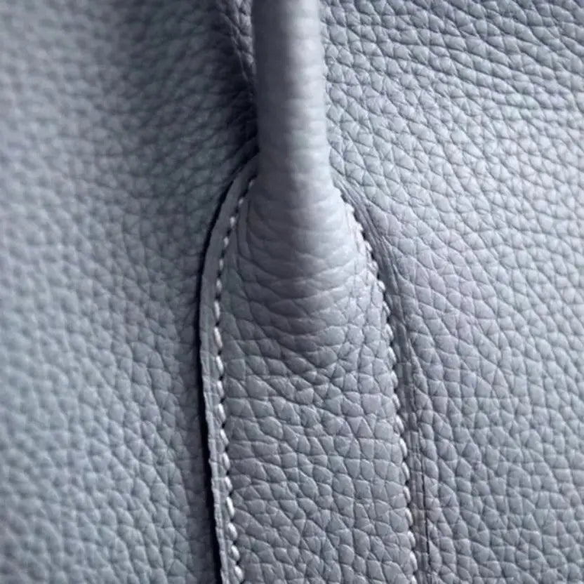 Boutique Quality || Lin Blue Best Hermes Garden Party 30cm Elegant Bag