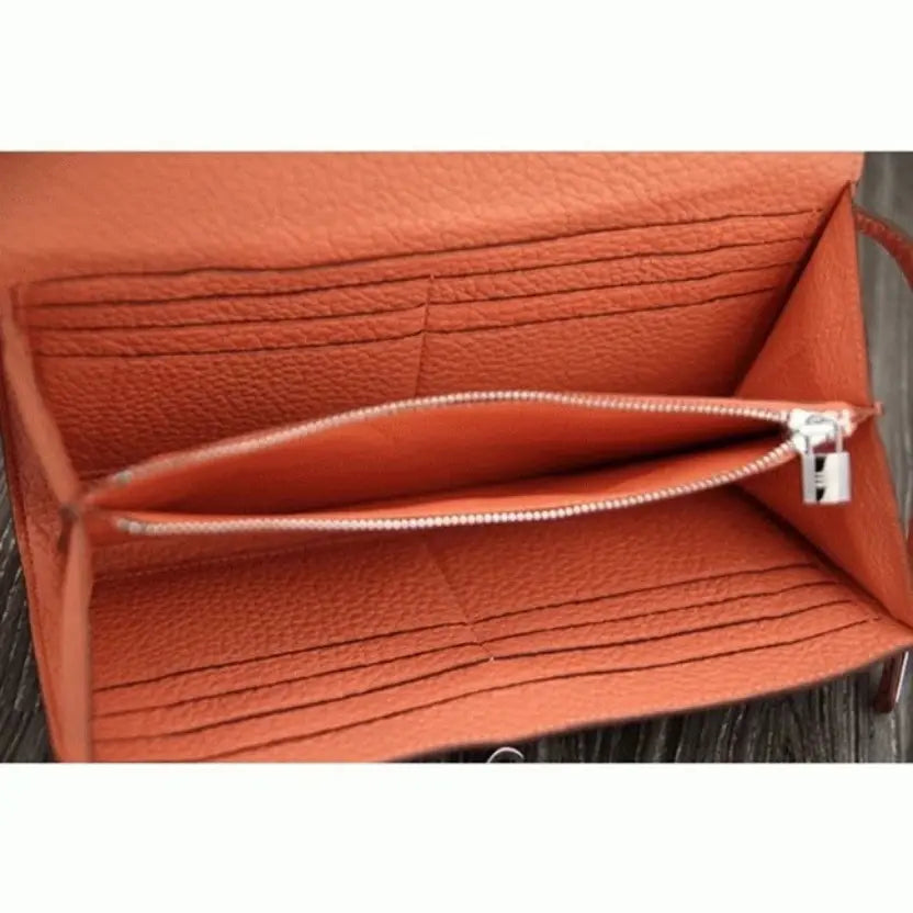 Boutique Quality || Crevette Best Hermes Kelly Longue Wallet