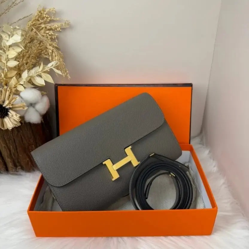Boutique Quality || Hermes Constance To Go Rock Wallet