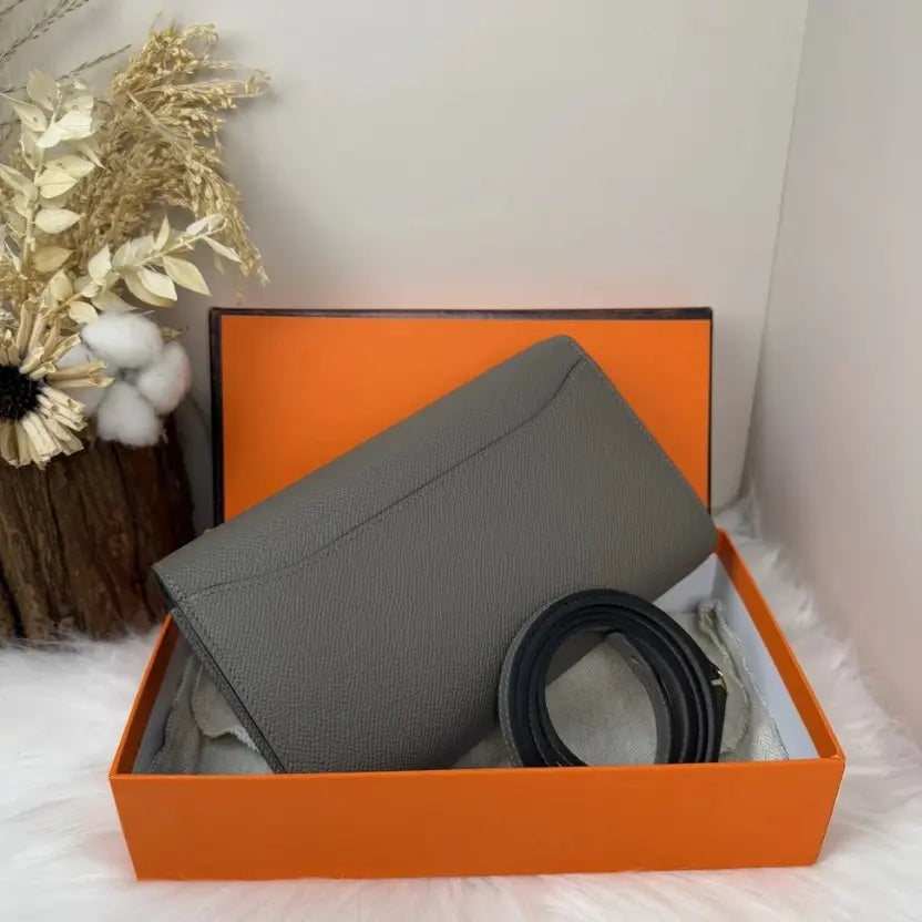 Boutique Quality || Hermes Constance To Go Rock Wallet