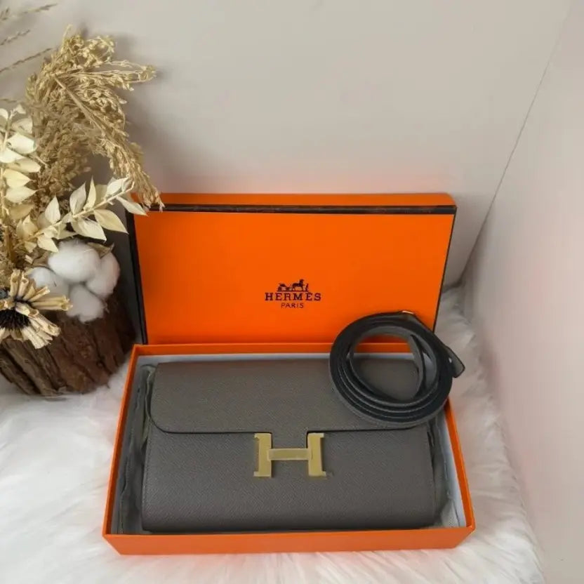 Boutique Quality || Hermes Constance To Go Rock Wallet
