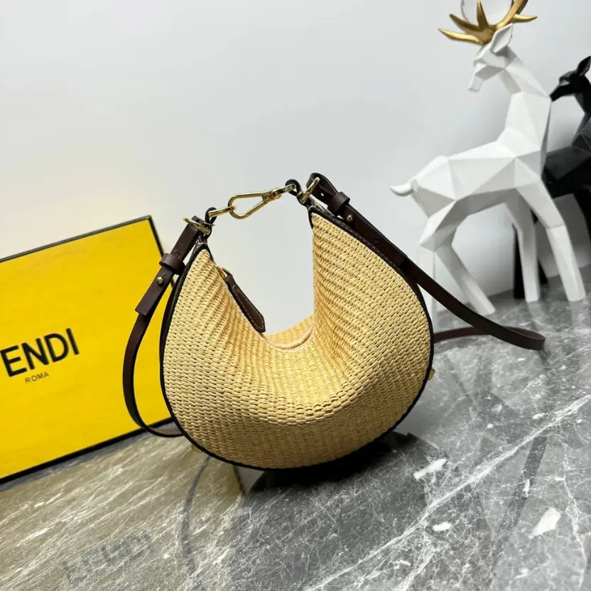 Boutique Quality || Fendi mini crescent bag