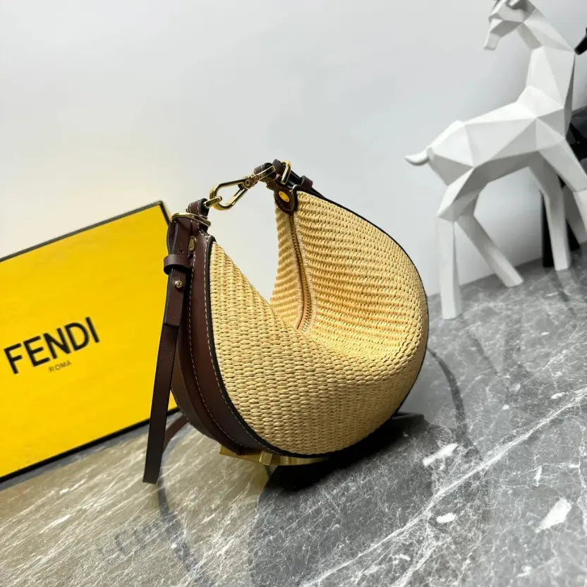 Boutique Quality || Fendi mini crescent bag