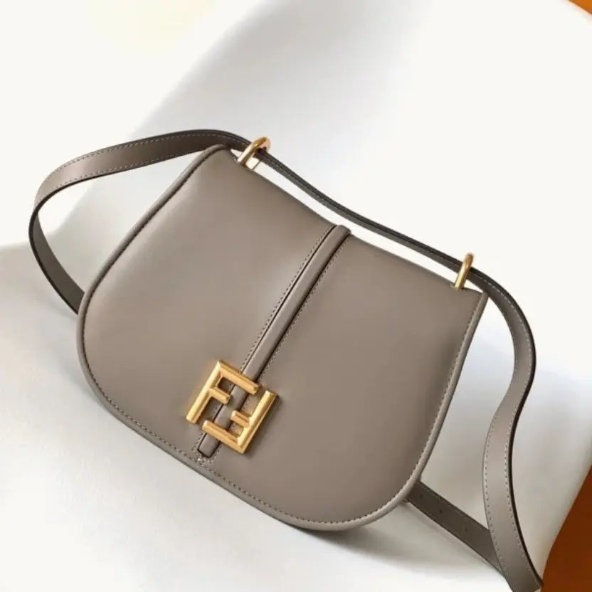Boutique Quality || Fendi C’mon Medium Bag in Grey