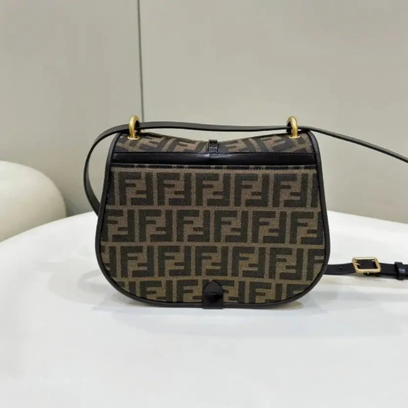 Boutique Quality || Fendi C’mon Medium Bag in FF Jacquard Fabric