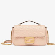 Boutique Quality || Fendi Baguette Chain Midi Bag In Powder