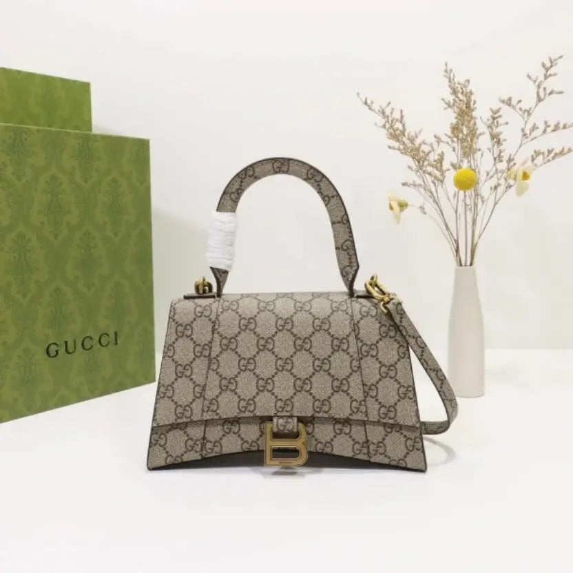Boutique Quality || 681697 || Gucci x Balenciaga Small Hourglass Bag
