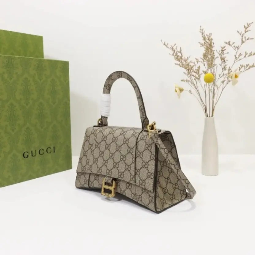 Boutique Quality || 681697 || Gucci x Balenciaga Small Hourglass Bag
