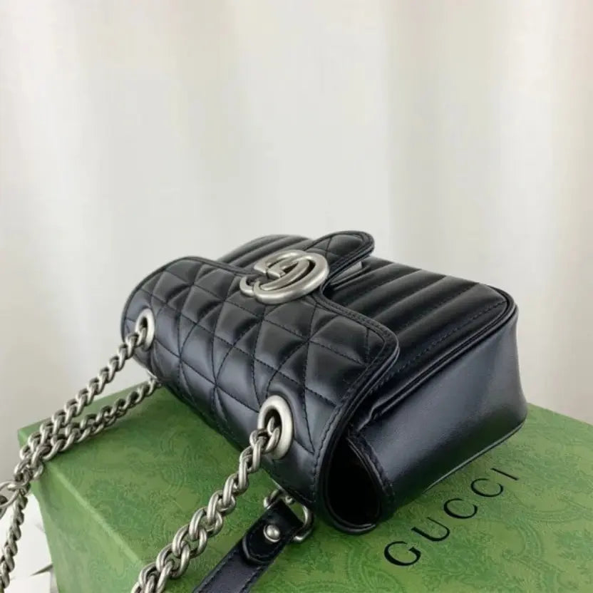 Boutique Quality || 446744 || GG MARMONT MINI SHOULDER BAG