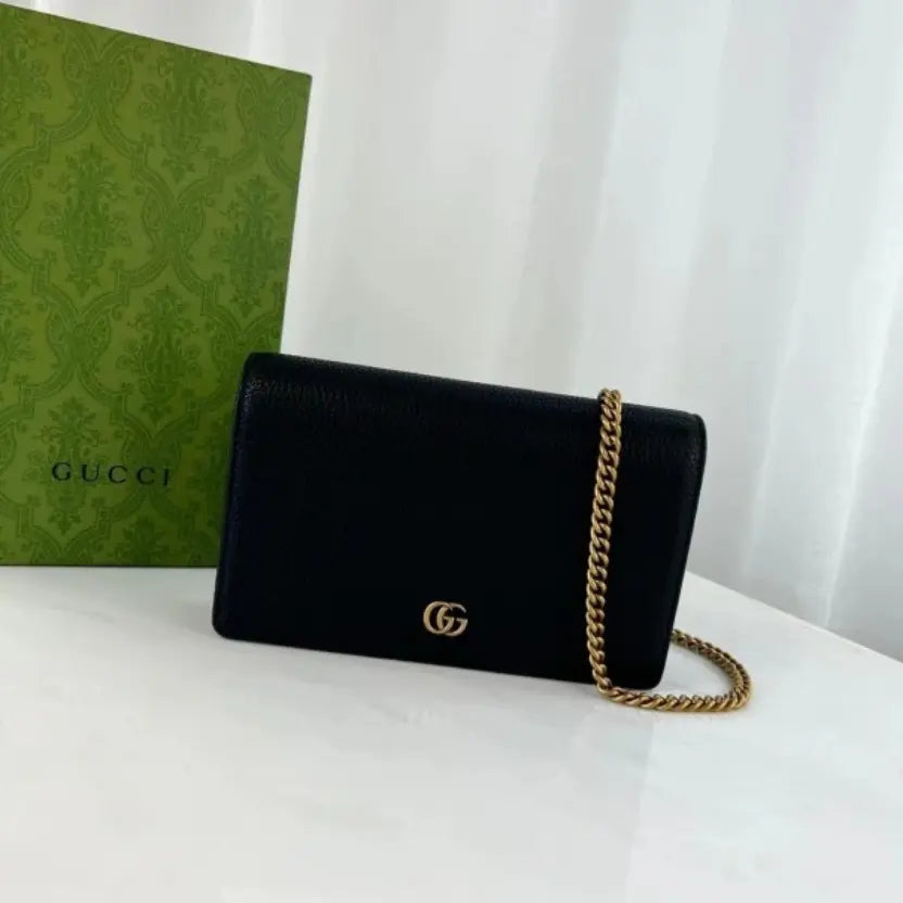 Boutique Quality || 497985 || GG Marmont Chain Wallet