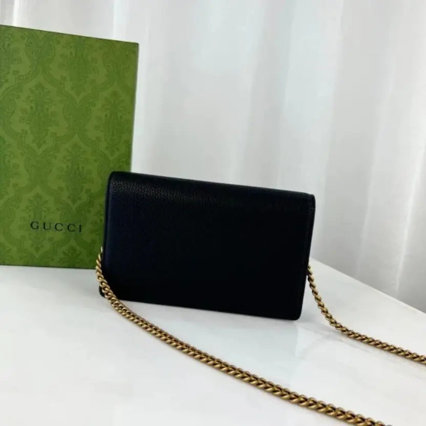 Boutique Quality || 497985 || GG Marmont Chain Wallet