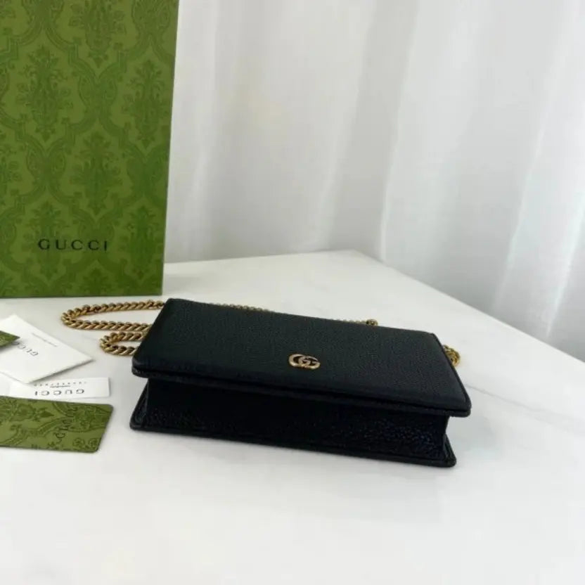 Boutique Quality || 497985 || GG Marmont Chain Wallet