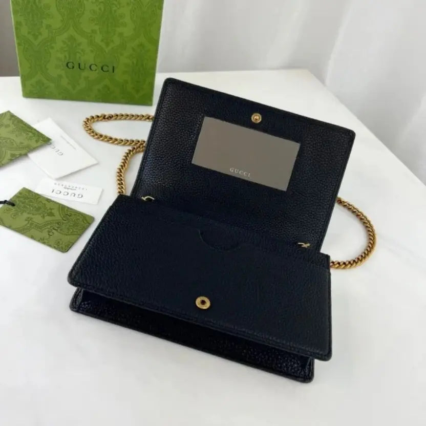 Boutique Quality || 497985 || GG Marmont Chain Wallet