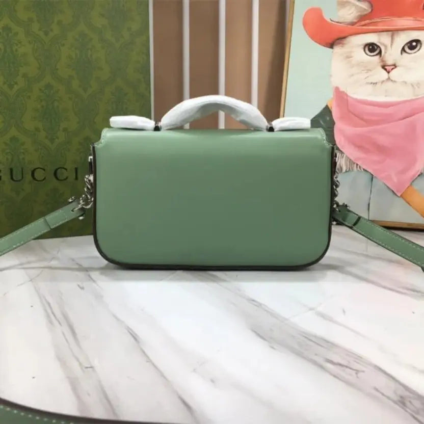 Boutique Quality || 739722 || Gucci Petite GG Mini Shoulder Bag