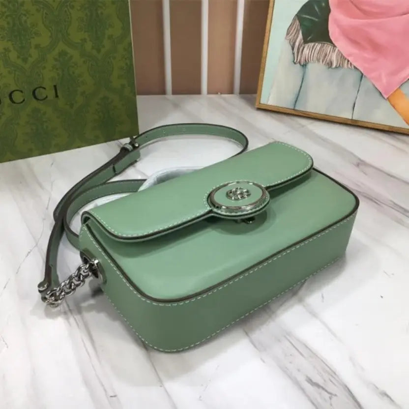 Boutique Quality || 739722 || Gucci Petite GG Mini Shoulder Bag