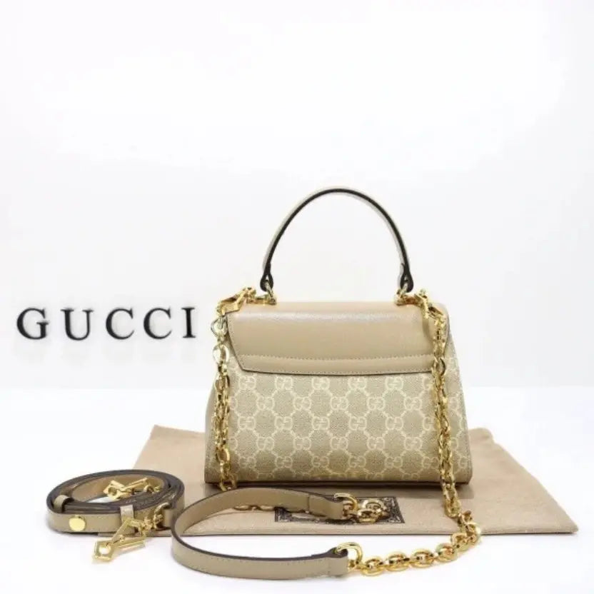 Boutique Quality || 703848 || GUCCI Horsebit 1955 Mini Bag