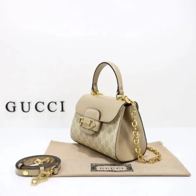 Boutique Quality || 703848 || GUCCI Horsebit 1955 Mini Bag
