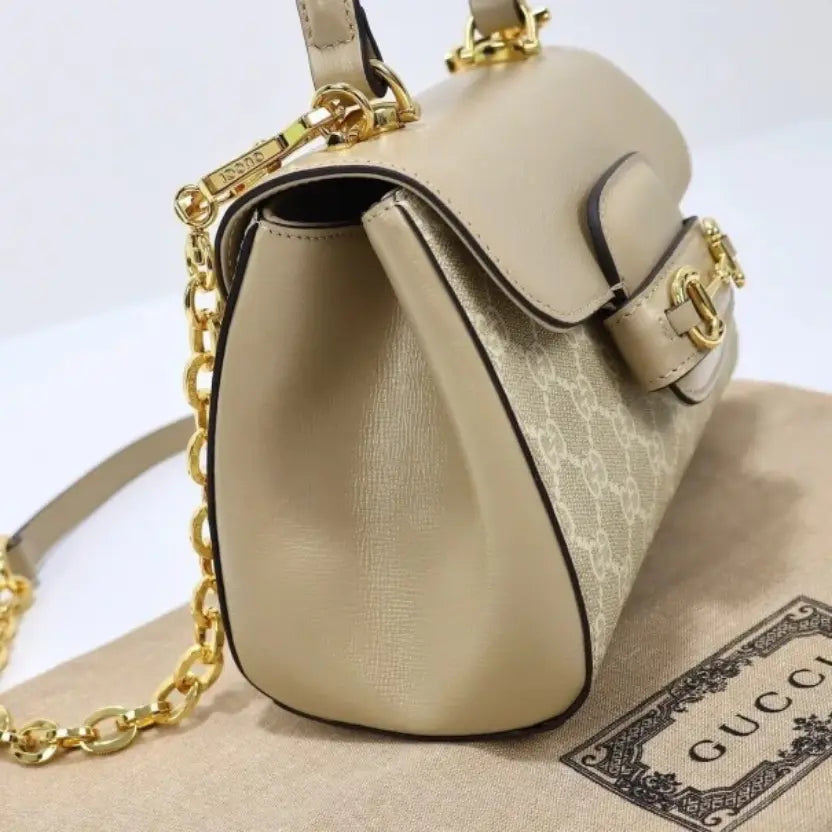 Boutique Quality || 703848 || GUCCI Horsebit 1955 Mini Bag