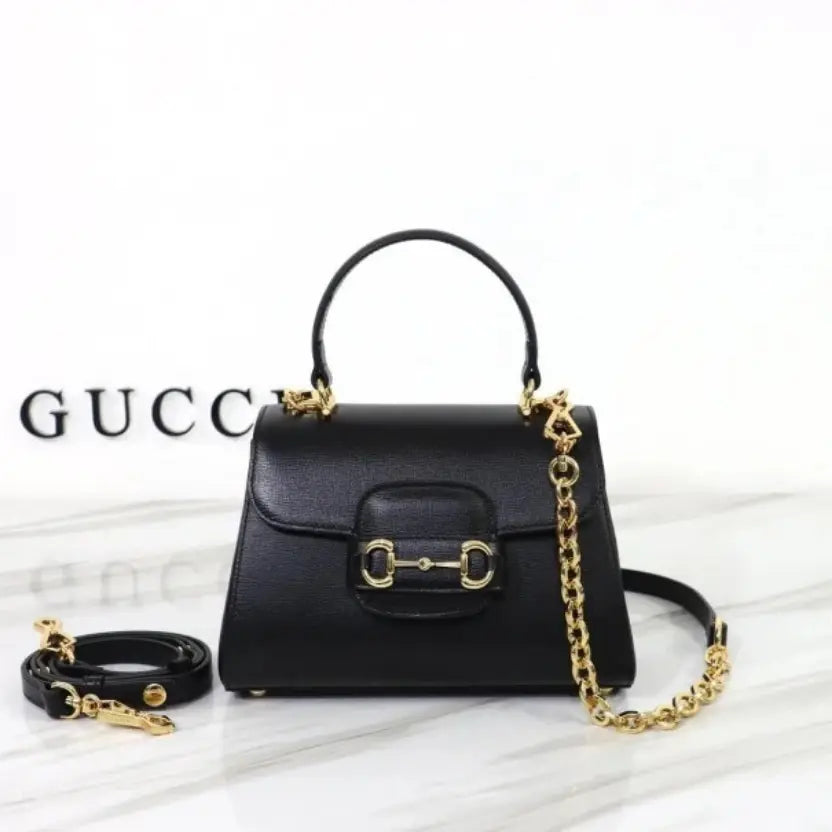 Boutique Quality || 703848 || GUCCI Horsebit 1955 Mini Bag