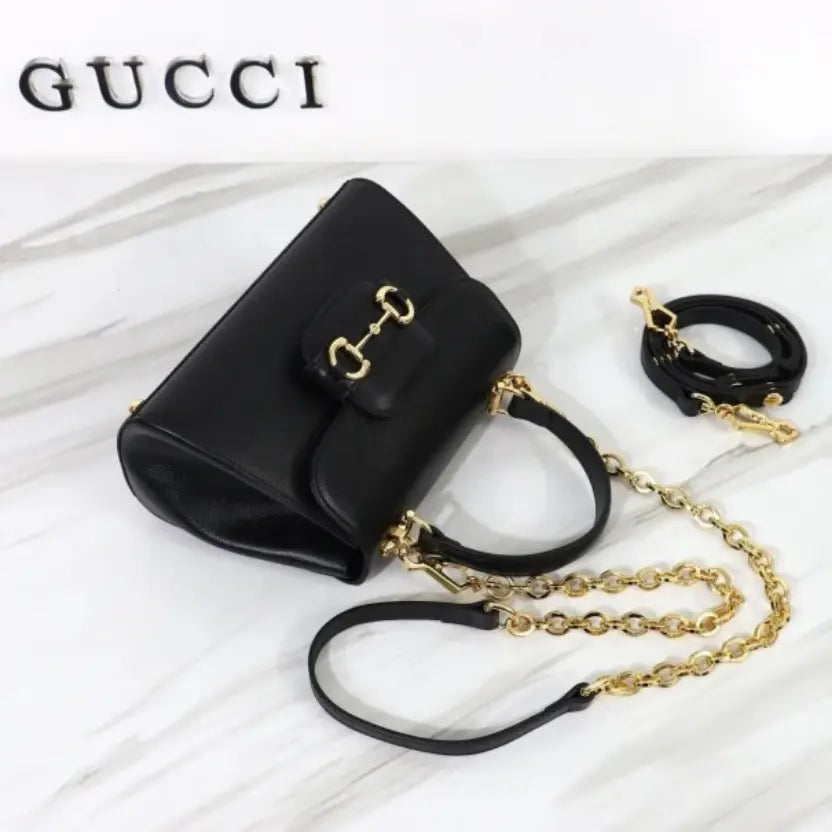 Boutique Quality || 703848 || GUCCI Horsebit 1955 Mini Bag