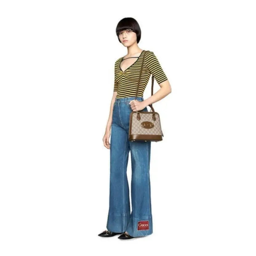 Boutique Quality || 621220 || Gucci Horsebit 1955 Small Top Handle Bag