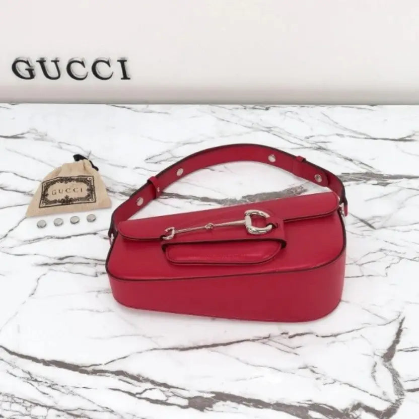 Boutique Quality || 764155 || Gucci Horsebit 1955 Small Shoulder Bag