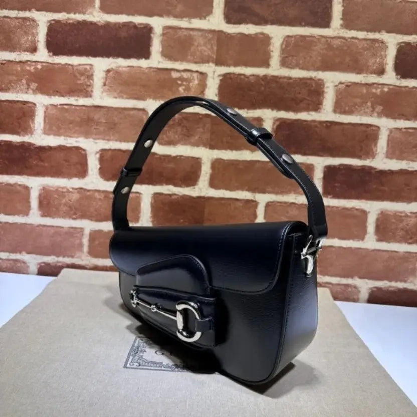 Boutique Quality || 764155 || Gucci Horsebit 1955 Small Shoulder Bag