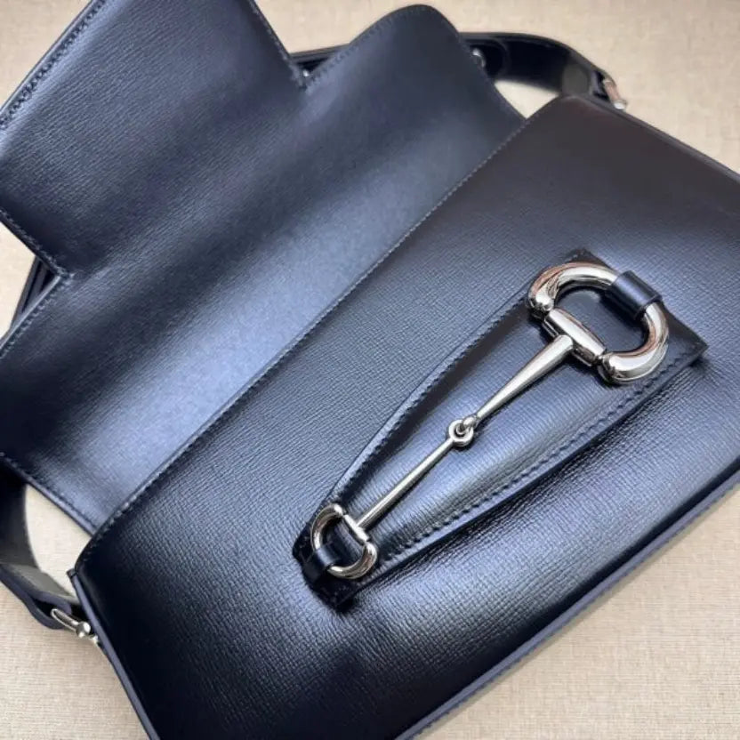 Boutique Quality || 764155 || Gucci Horsebit 1955 Small Shoulder Bag