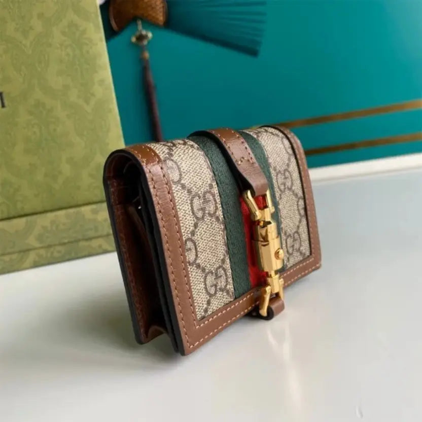 Boutique Quality || 645536 || GG Jackie 1961 Card Case Wallet