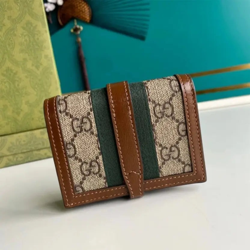 Boutique Quality || 645536 || GG Jackie 1961 Card Case Wallet